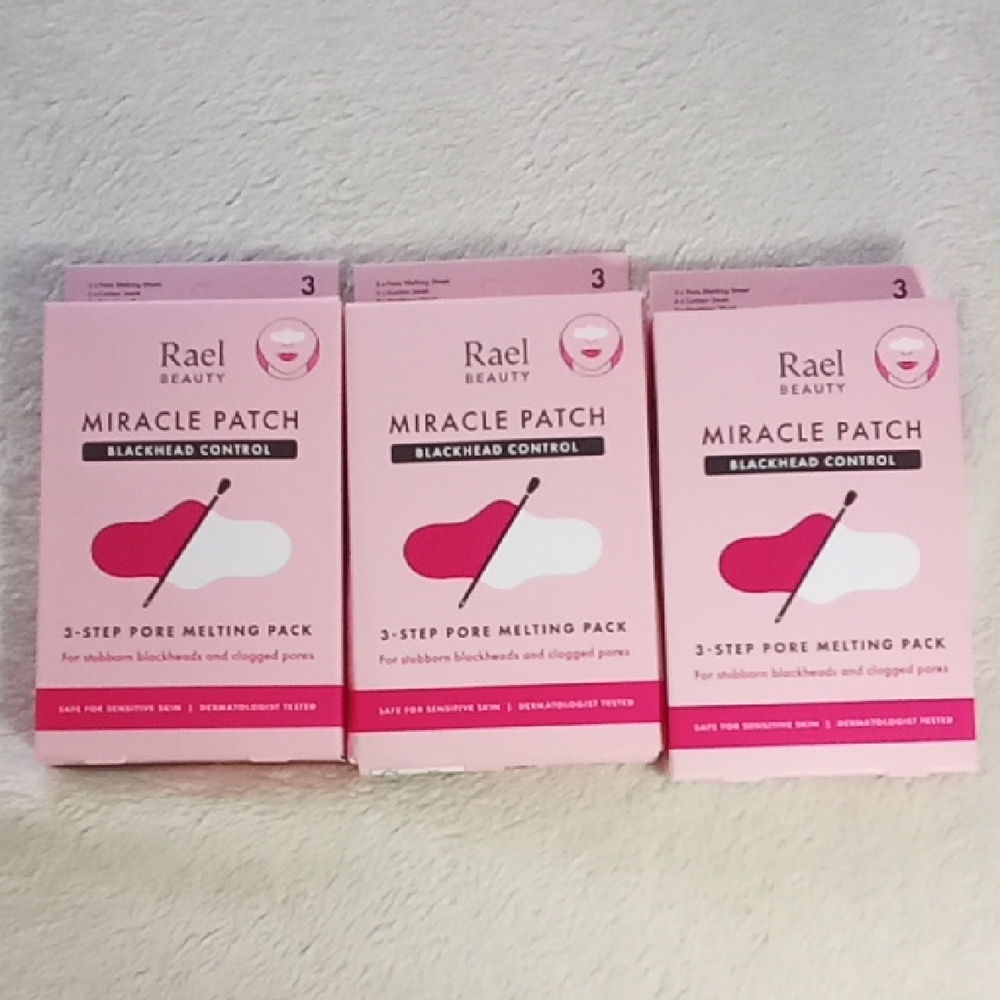 RAEL BEAUTY 3 PACKS MIRACLE PATCH BLACKHEAD CONTROL